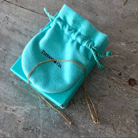 Tiffany & Co. Jewelry - ♥️ Tiffany & Co ♥️ 18k Gold Pendant Chain